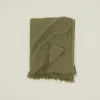 Hawkins New York Throws^Simple Linen Throw