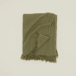 Hawkins New York Throws^Simple Linen Throw
