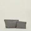 Hawkins New York Bath Accessories^Simple Linen Zipper Pouch