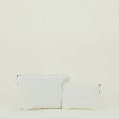 Hawkins New York Bath Accessories^Simple Linen Zipper Pouch