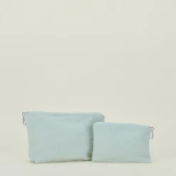 Hawkins New York Bath Accessories^Simple Linen Zipper Pouch