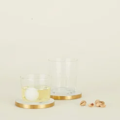 Hawkins New York Glassware & Barware^Simple Marble Coasters
