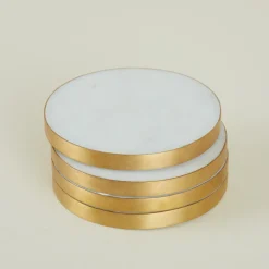Hawkins New York Glassware & Barware^Simple Marble Coasters
