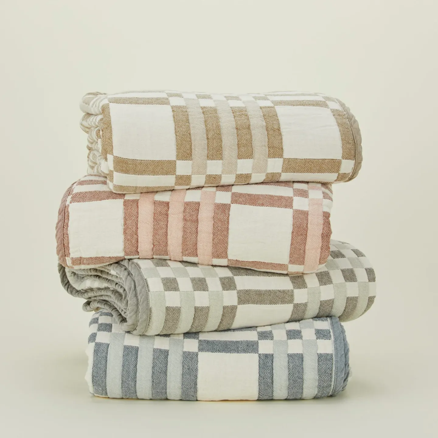 Hawkins New York Blankets & Quilts^Simple Plaid Blanket
