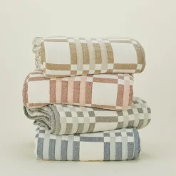 Hawkins New York Blankets & Quilts^Simple Plaid Blanket