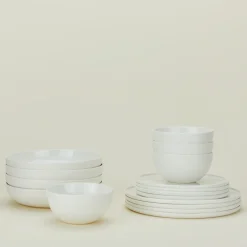 Hawkins New York Dinnerware^Simple Porcelain Dinnerware 16-Piece Set