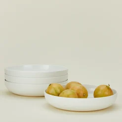 Hawkins New York Dinnerware^Simple Porcelain Low Bowl, Set of 4