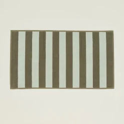Hawkins New York Bath Mats^Simple Striped Terry Bath Mat