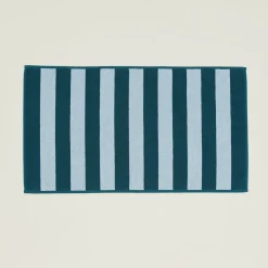 Hawkins New York Bath Mats^Simple Striped Terry Bath Mat