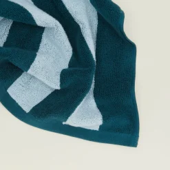 Hawkins New York Bath Mats^Simple Striped Terry Bath Mat