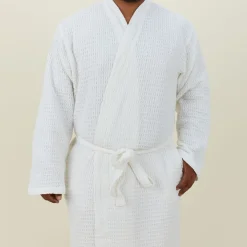 Hawkins New York Loungewear^Simple Waffle Bathrobe