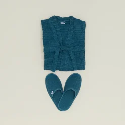 Hawkins New York Loungewear^Simple Waffle Bathrobe
