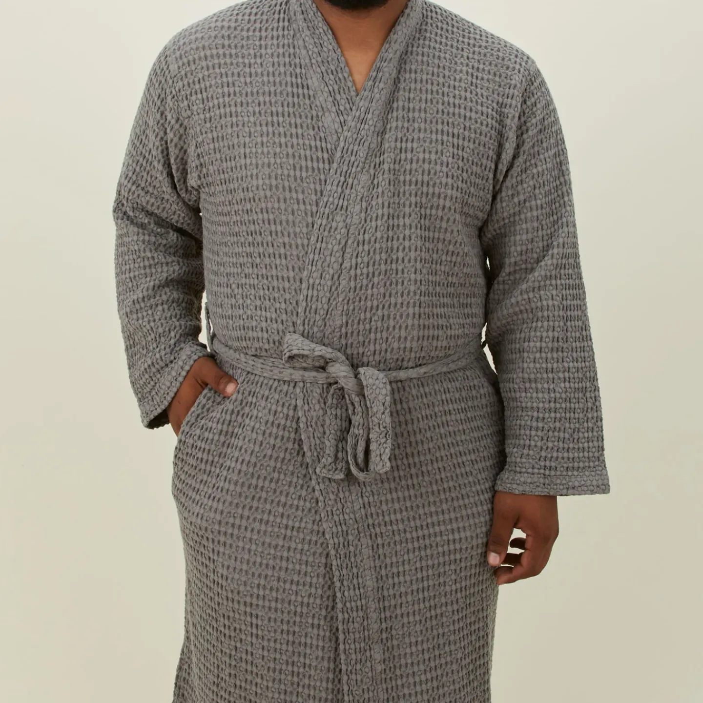 Hawkins New York Loungewear^Simple Waffle Bathrobe