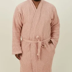 Hawkins New York Loungewear^Simple Waffle Bathrobe