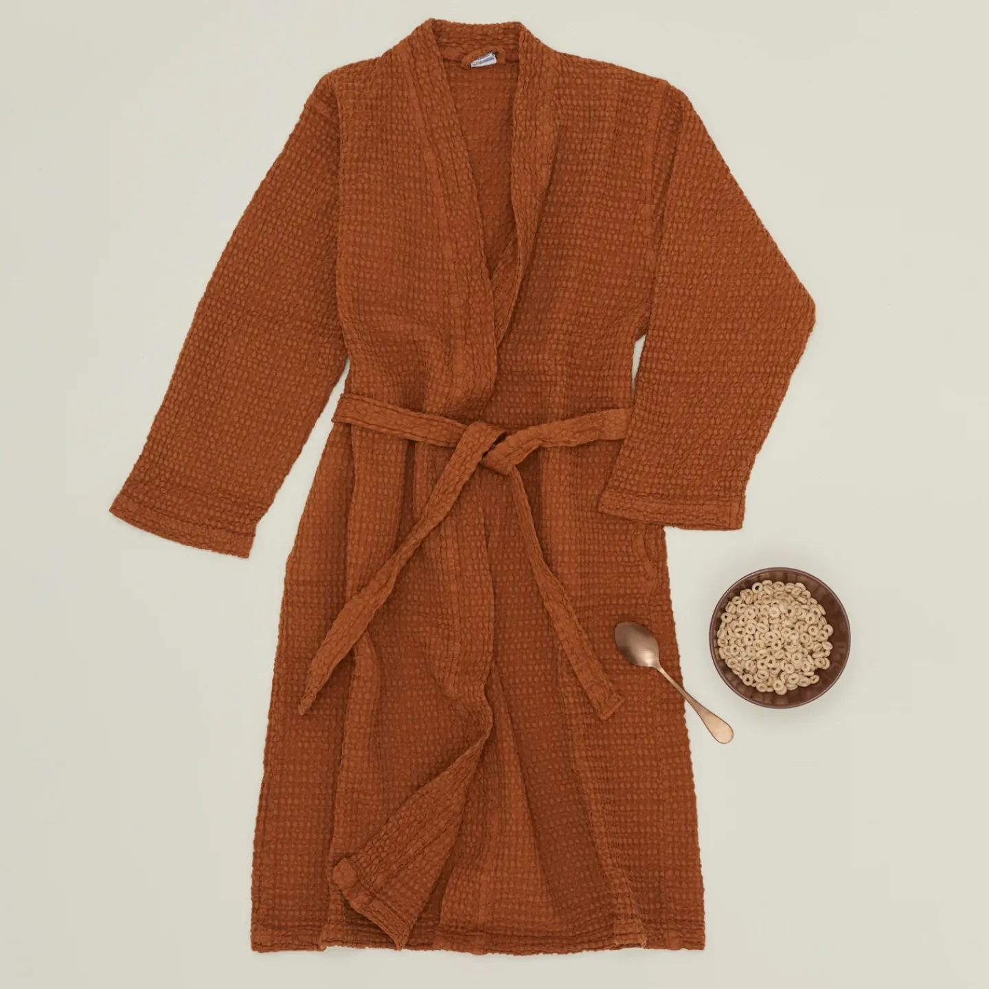 Hawkins New York Loungewear^Simple Waffle Bathrobe