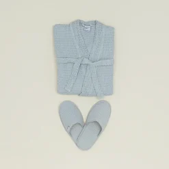 Hawkins New York Loungewear^Simple Waffle Bathrobe