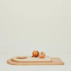 Hawkins New York Kitchen Accessories|Cutting Boards & Knives^Simple Wood Arch Cutting Board