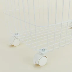 Yamazaki Home Bath Accessories|Baskets & Storage^Slim Rolling Laundry Basket