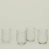 Sir/Madam Glassware & Barware^Small Seeded Glass, Set of 4