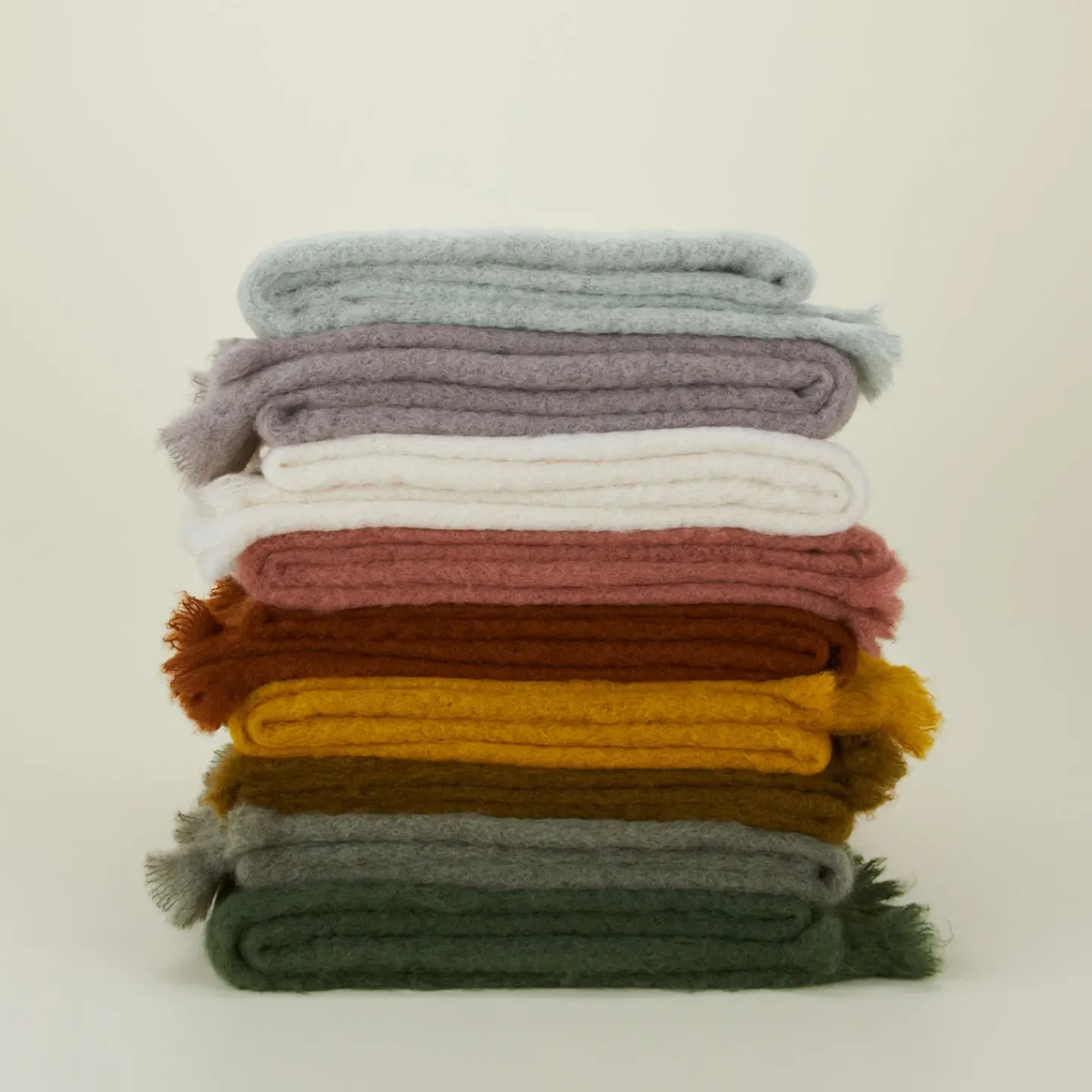 Mantas Ezcaray Throws^Solid Mohair Throw