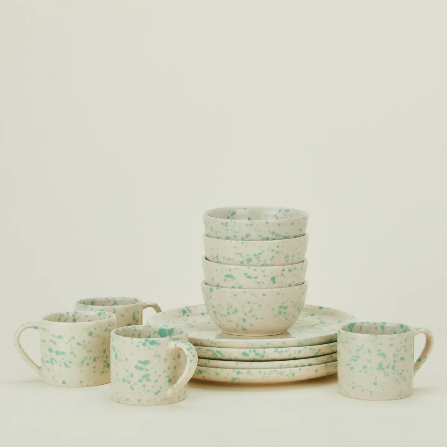 Sir/Madam Dinnerware^Splatterware Bowl, Set of 4