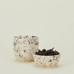 Sir/Madam Dinnerware^Splatterware Bowl, Set of 4