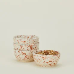 Sir/Madam Dinnerware^Splatterware Bowl, Set of 4