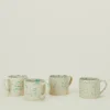 Sir/Madam Dinnerware^Splatterware Mug, Set of 4