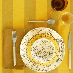 Sir/Madam Dinnerware^Splatterware Plate, Set of 4