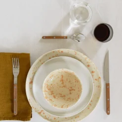 Sir/Madam Dinnerware^Splatterware Plate, Set of 4