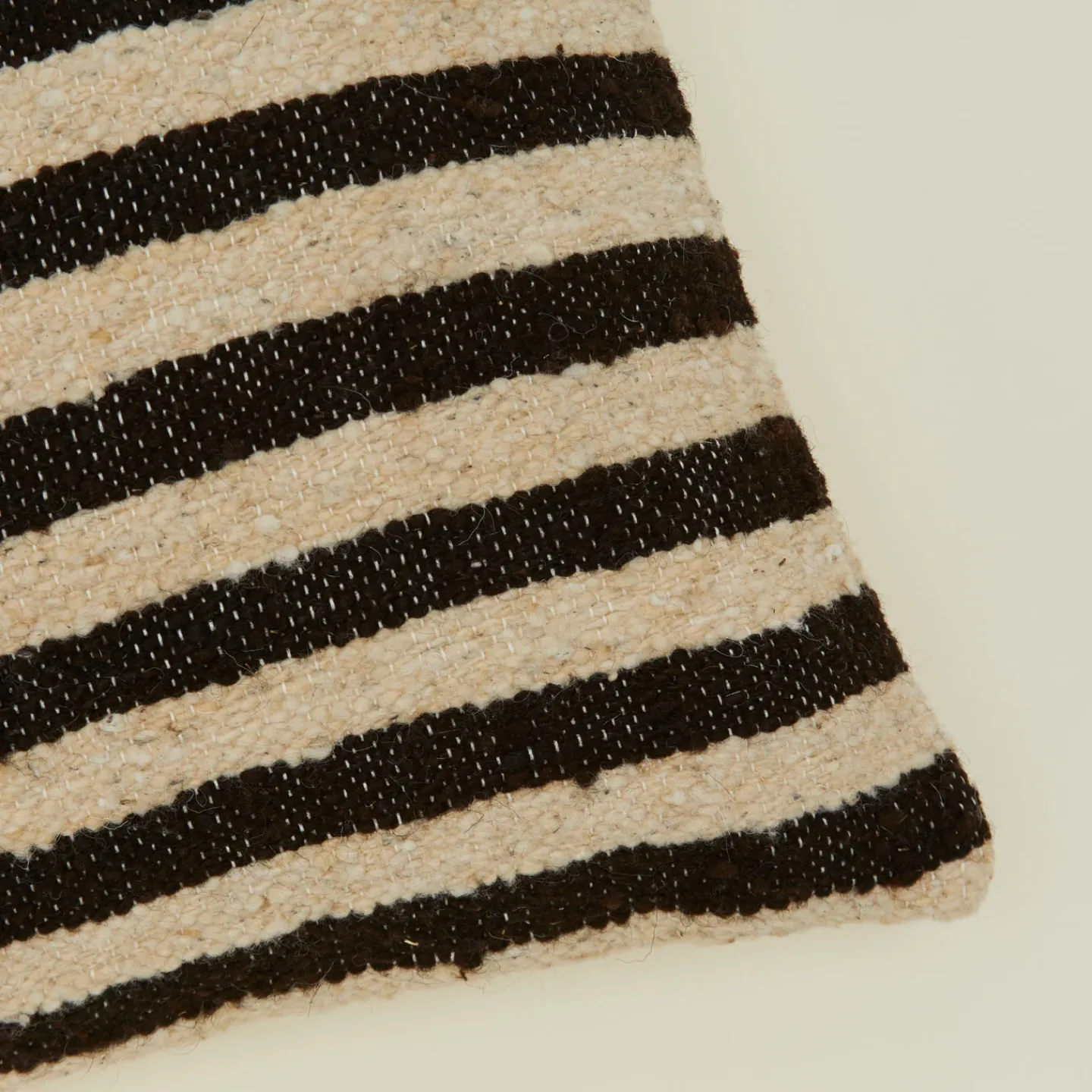 Meso Goods Pillows^Stripe Wool Pillow Cover