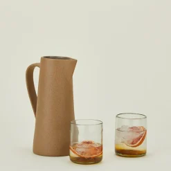 Al Centro Ceramica Glassware & Barware|Vases & Bowls^Tall Clay Pitcher