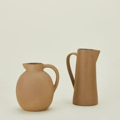 Al Centro Ceramica Glassware & Barware|Vases & Bowls^Tall Clay Pitcher