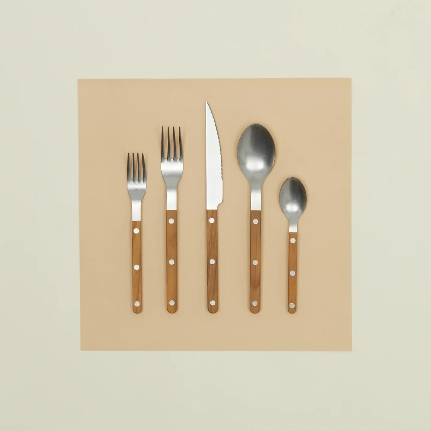 Sabre Flatware^Teak Flatware