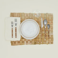 Sabre Flatware^Teak Flatware