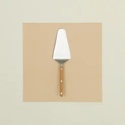 Sabre Flatware^Teak Tart Slicer