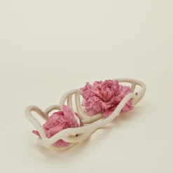 SIN Vases & Bowls^Variegate Speckled Centerpiece Bowl