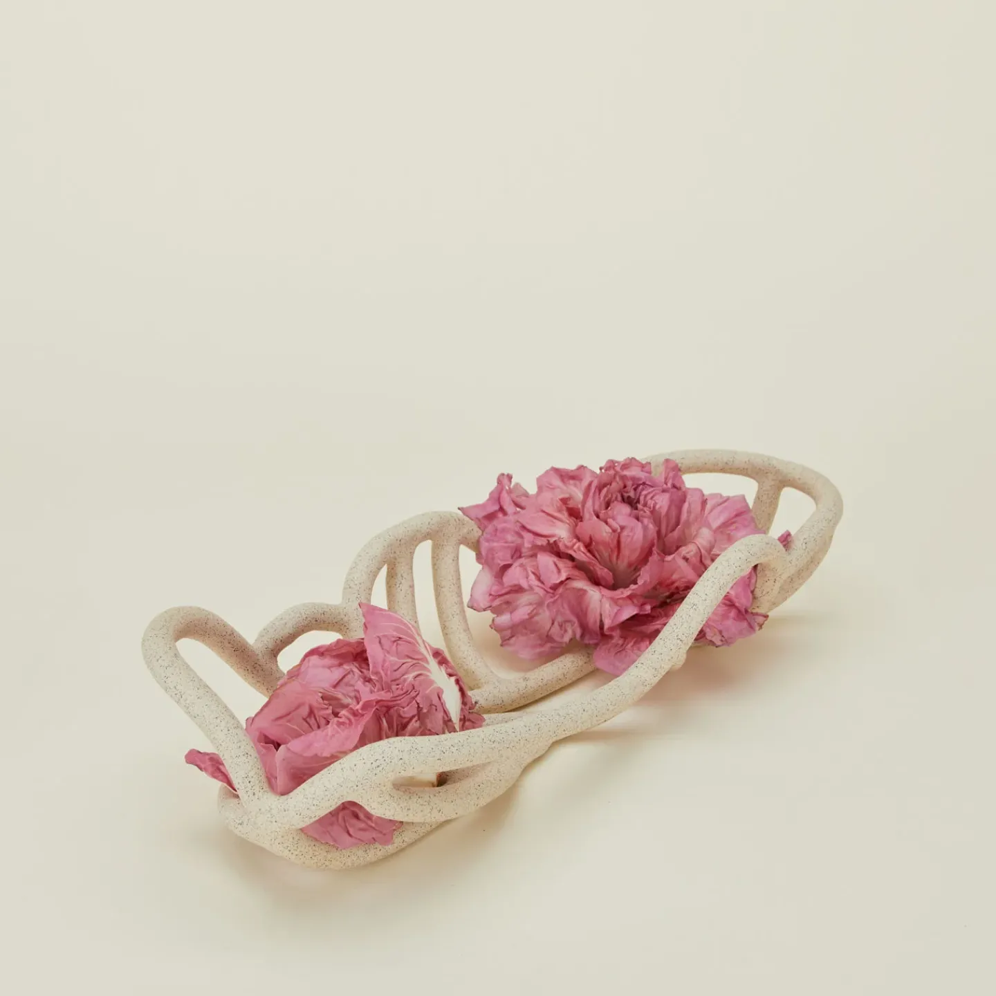 SIN Vases & Bowls^Variegate Speckled Centerpiece Bowl