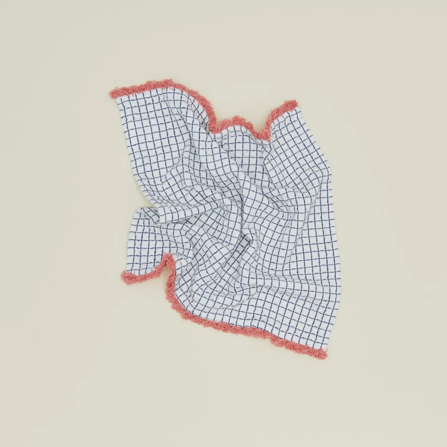 Fort + Field Kitchen Textiles|Kitchen Cleaning^Waffle Bright Fringe Kitchen Dish Cloth