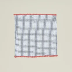 Fort + Field Kitchen Textiles|Kitchen Cleaning^Waffle Bright Fringe Kitchen Dish Cloth