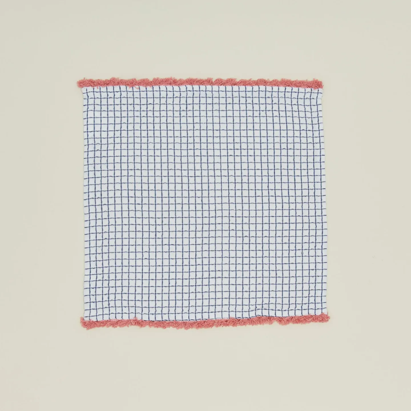 Fort + Field Kitchen Textiles|Kitchen Cleaning^Waffle Bright Fringe Kitchen Dish Cloth