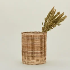 Bloomingville Kitchen Accessories|Storage & Organization^Wicker Canisters, Set of 2