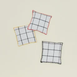 Dot + Army Kitchen Cleaning|Candles & Tapers^Windowpane Lavender Sachet, Set of 3