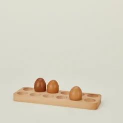 Homerly Kitchen Accessories|Storage & Organization^Wooden Egg Holder