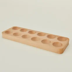 Homerly Kitchen Accessories|Storage & Organization^Wooden Egg Holder