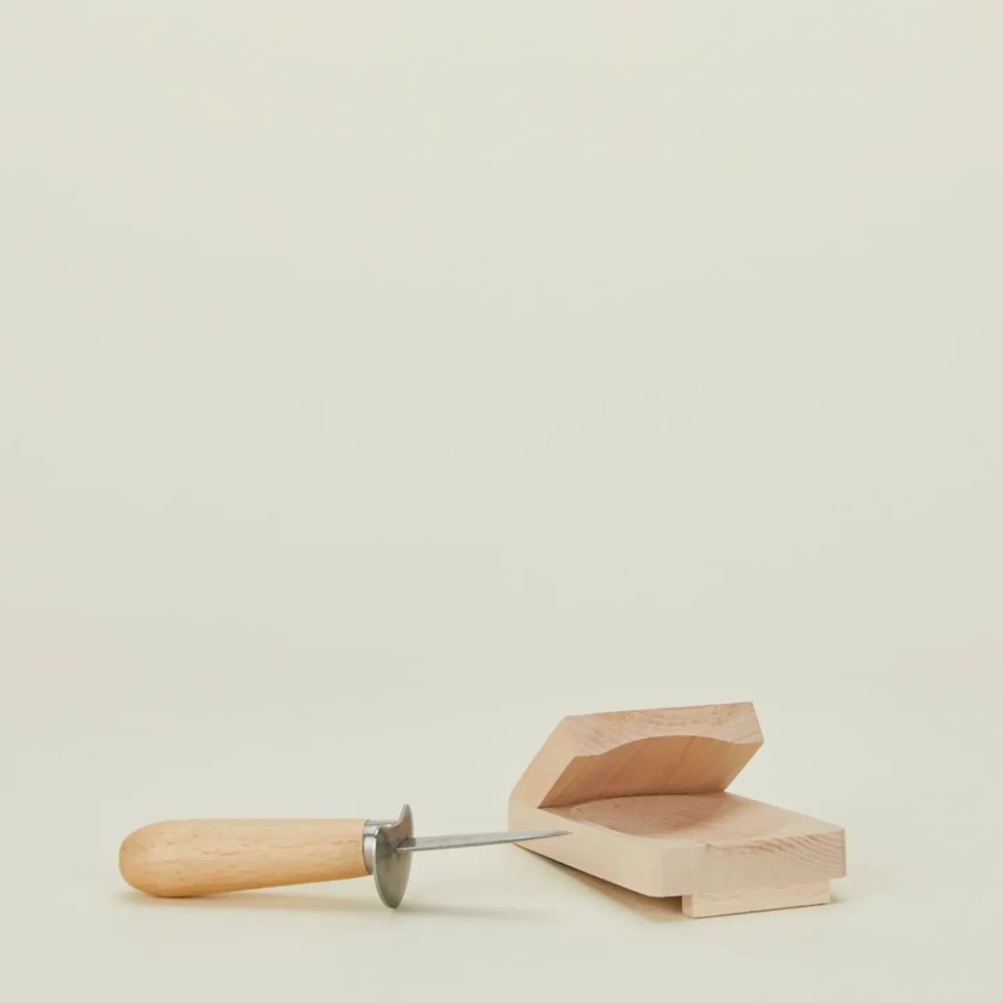 Jean Dubost Kitchen Accessories^Wooden Oyster Knife