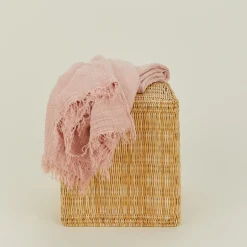 Hawkins New York Lighting & Furniture^Woven Pouf
