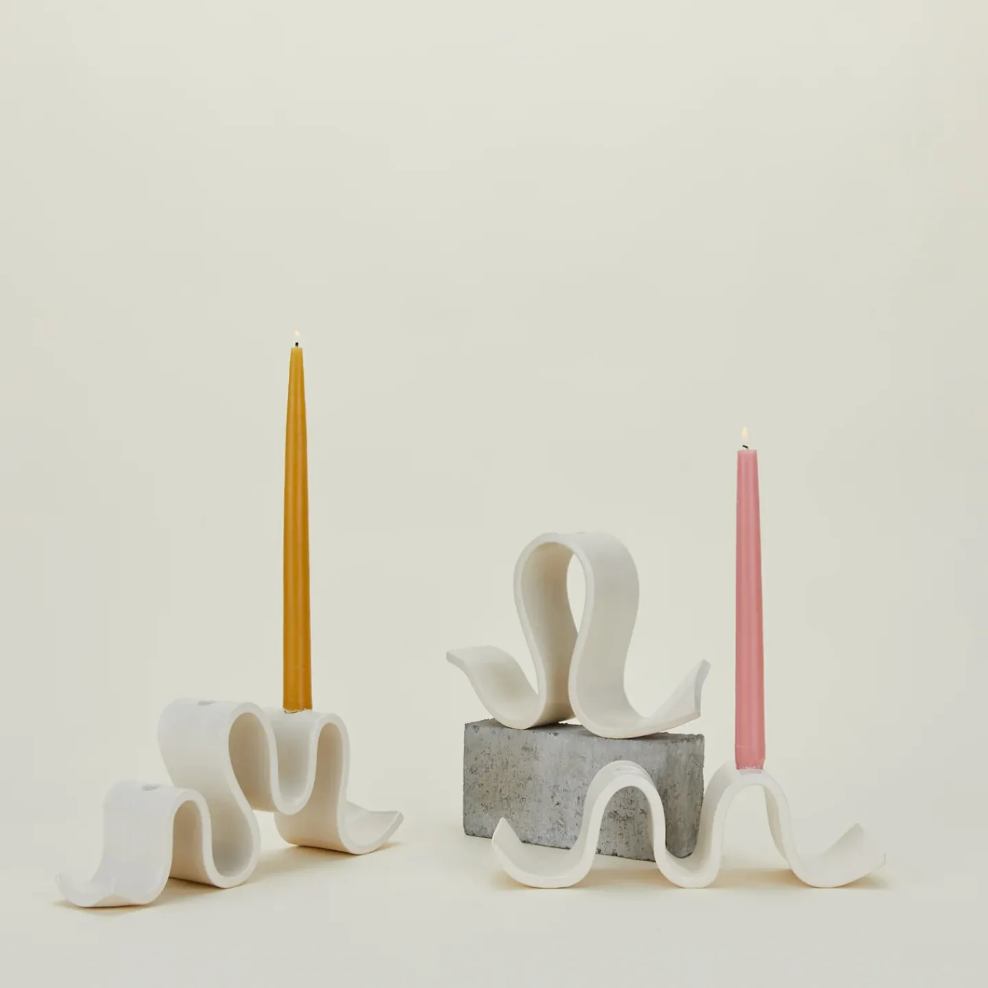 SIN Candles & Tapers^Wyn Candelabra